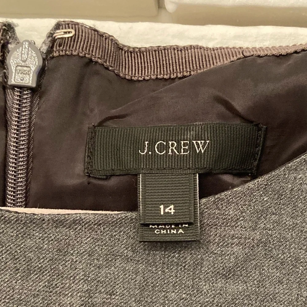 J.Crew gray dress - Picture 5 of 7